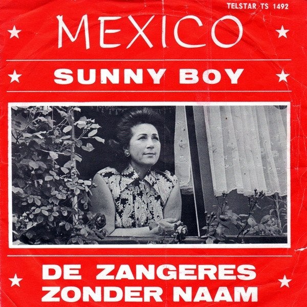 Piraten Single (1968) Zangeres zonder Naam - Mexico., Cd's en Dvd's, Gebruikt, 7 inch, Ophalen of Verzenden, Fotohoes