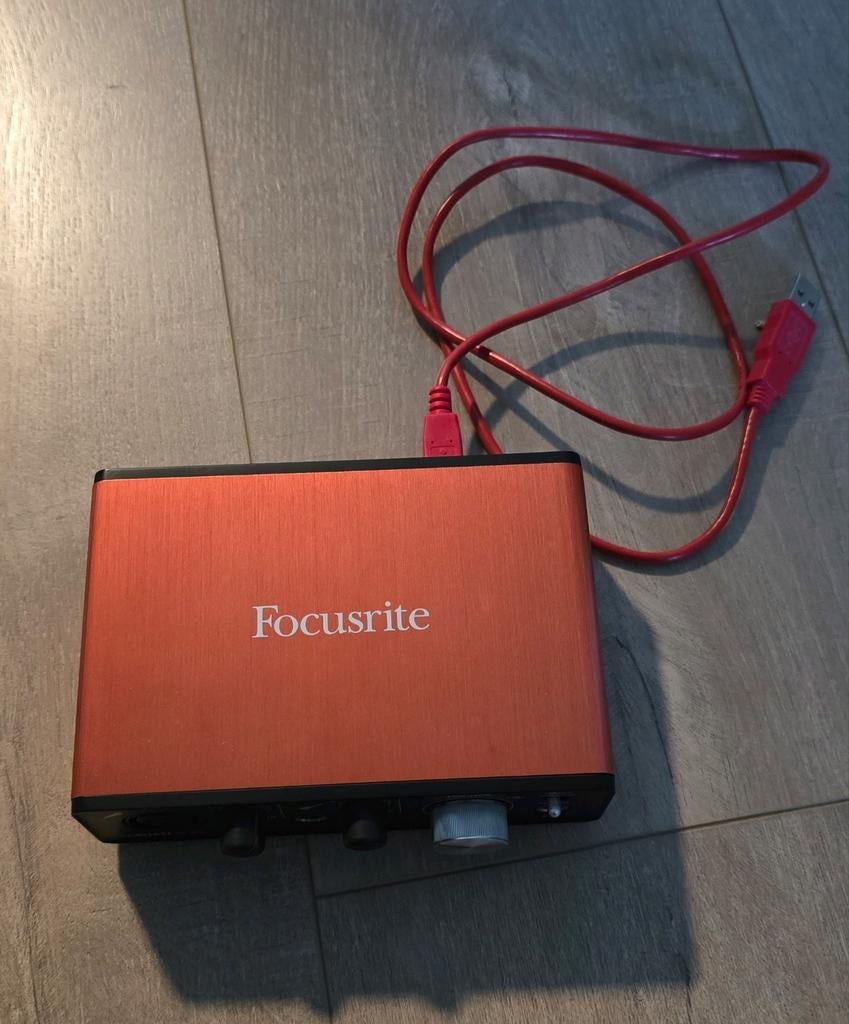 Focusrite Scarlett Solo Audio Interface, Ophalen of Verzenden, Zo goed als nieuw
