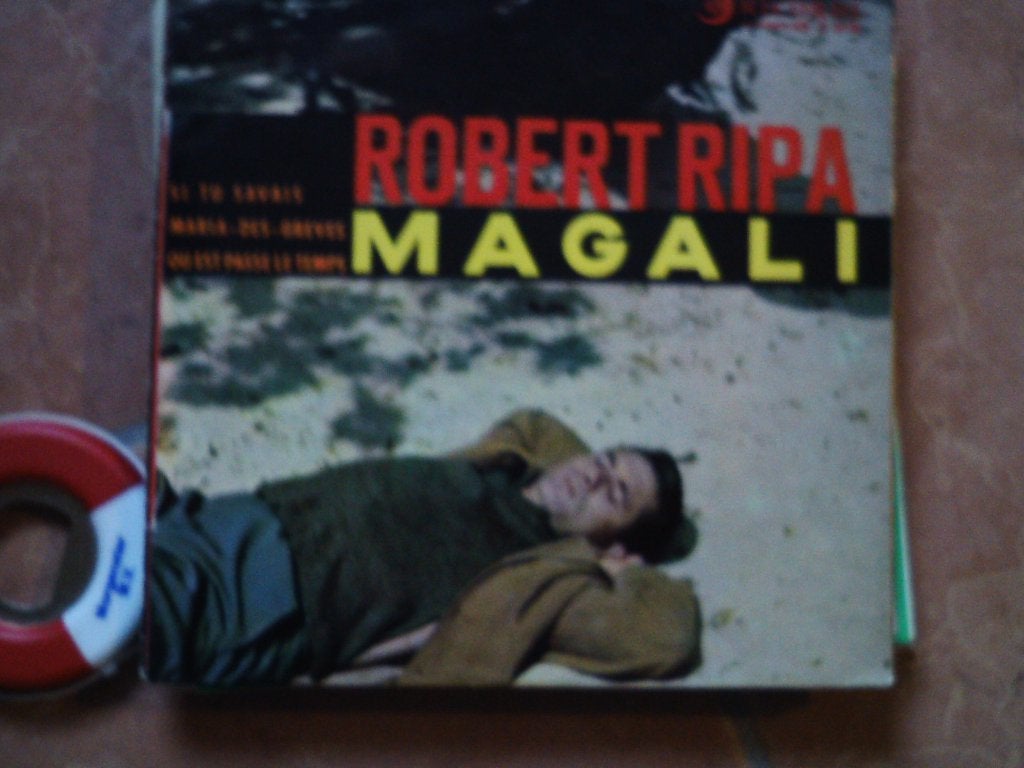 Robert Ripa - Magali EP (Vinyl)  15s, Cd's en Dvd's, Beschermende buitenhoes, 7 inch, Ophalen of Verzenden, Zo goed als nieuw