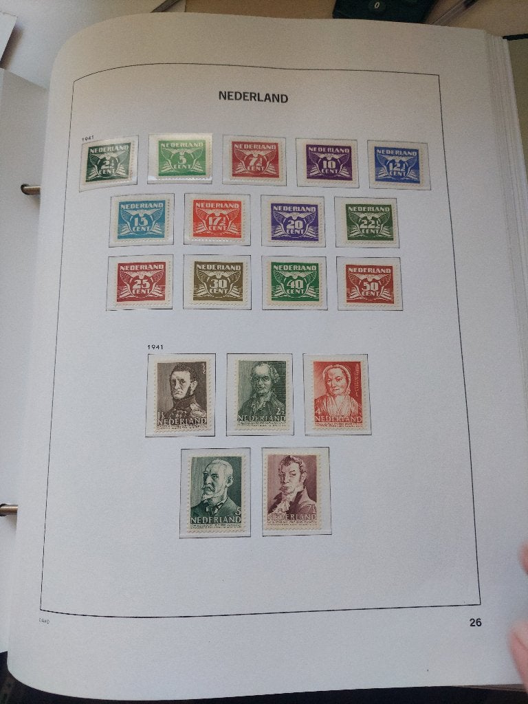 Wdi Kavel 1941/1953 mix van postfris/ongebruikt/gestempeld, Postzegels en Munten, Ophalen of Verzenden, Postfris