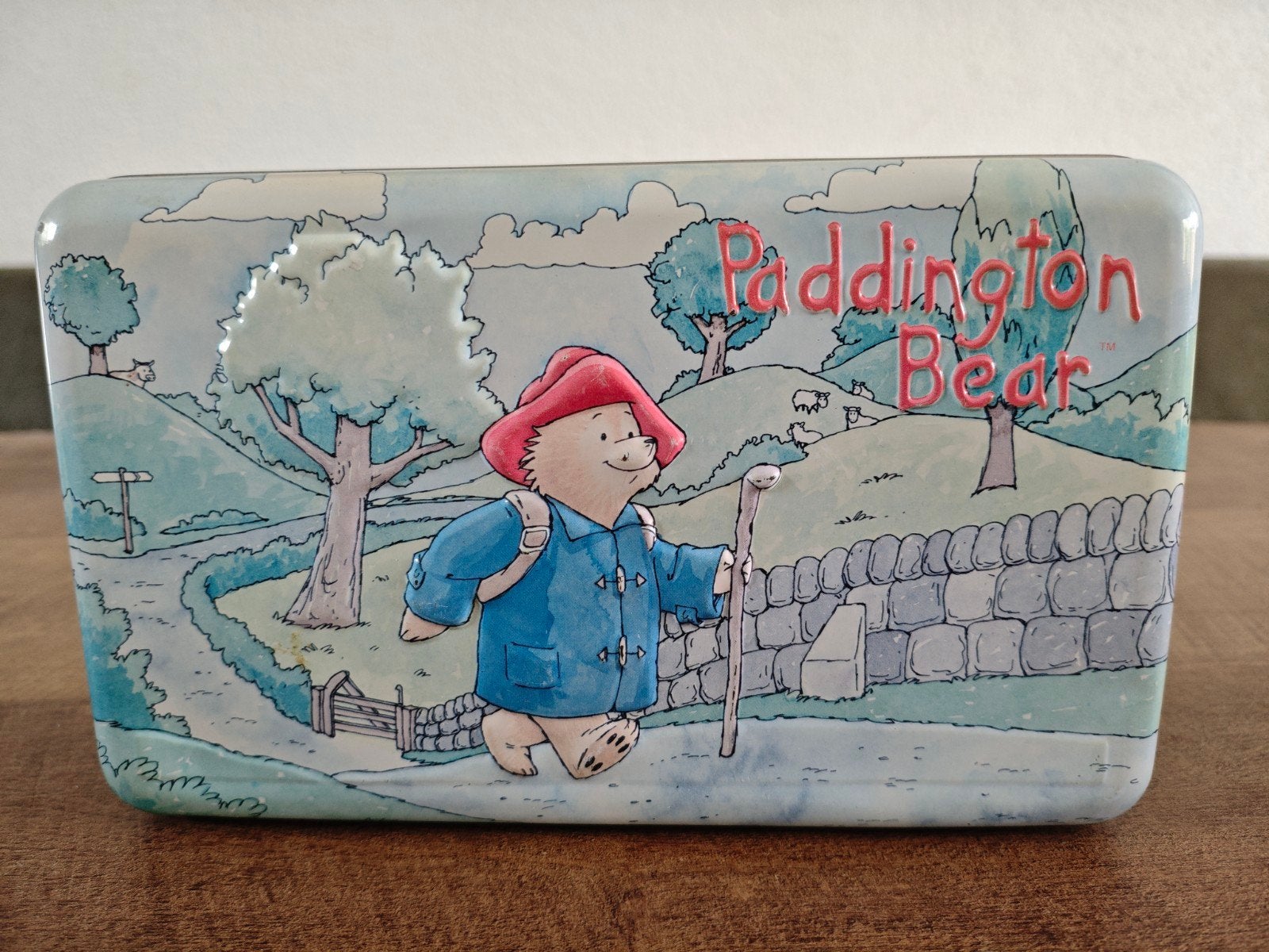 Vintage blik Beertje Paddington - Koekblik / Opbergblik, Verzamelen, Ophalen of Verzenden, Gebruikt, Koek(jes), Overige merken