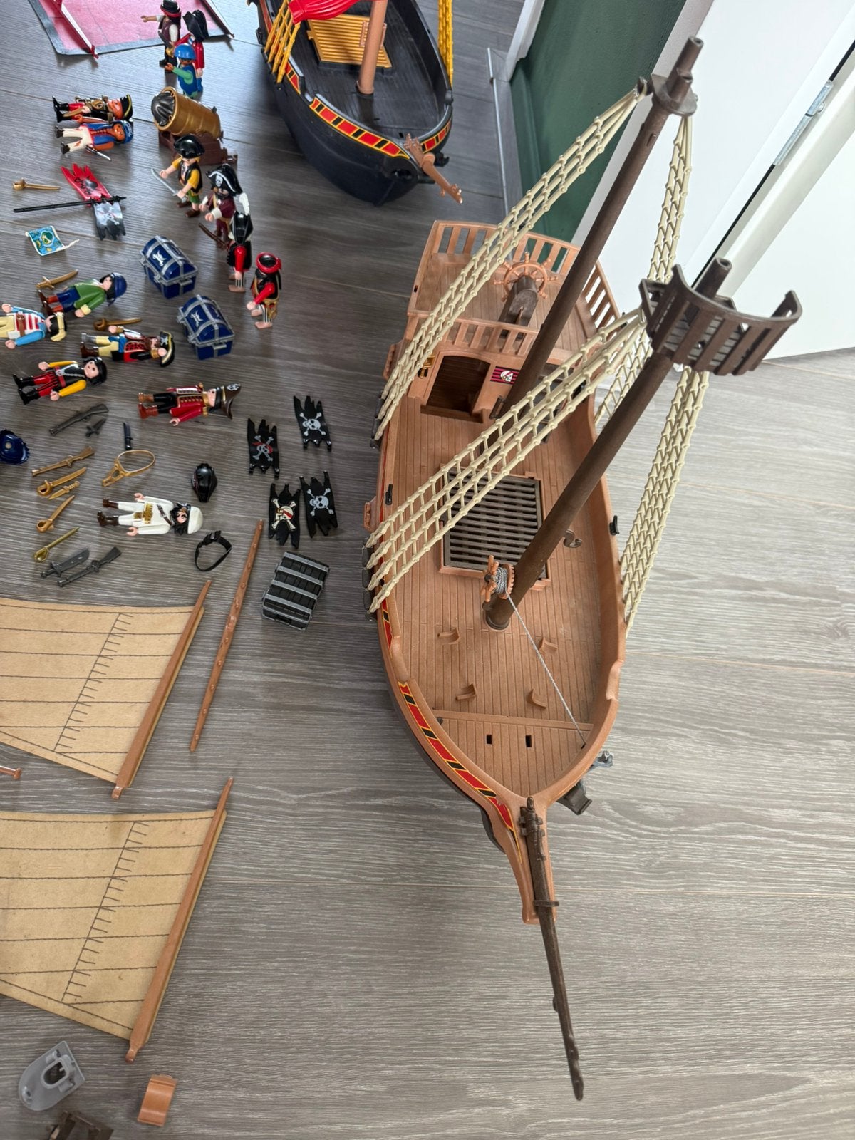 Playmobil grote piratenschepen met accessoires, Kinderen en Baby's, Speelgoed | Playmobil, Ophalen of Verzenden, Zo goed als nieuw