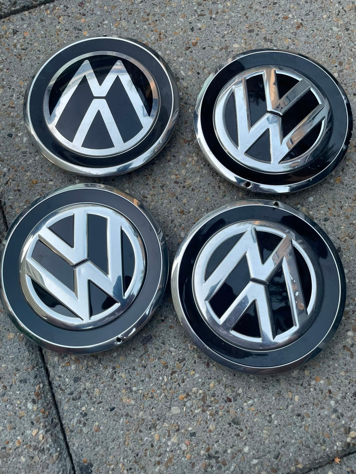 Wielnaafdoppen volkswagen UP, Auto diversen, Wieldoppen, Ophalen of Verzenden, Zo goed als nieuw