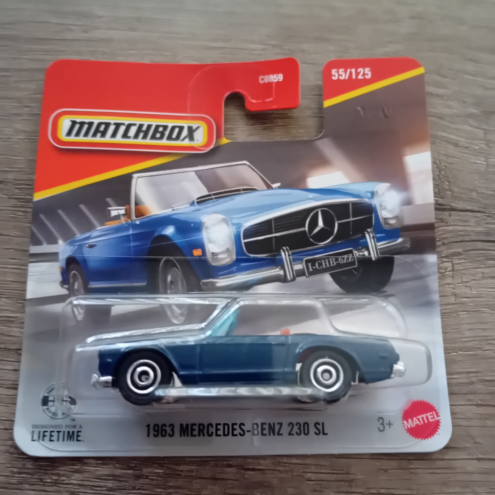 Matchbox Mercedes Benz 230 sl, Ophalen of Verzenden, Nieuw, Auto