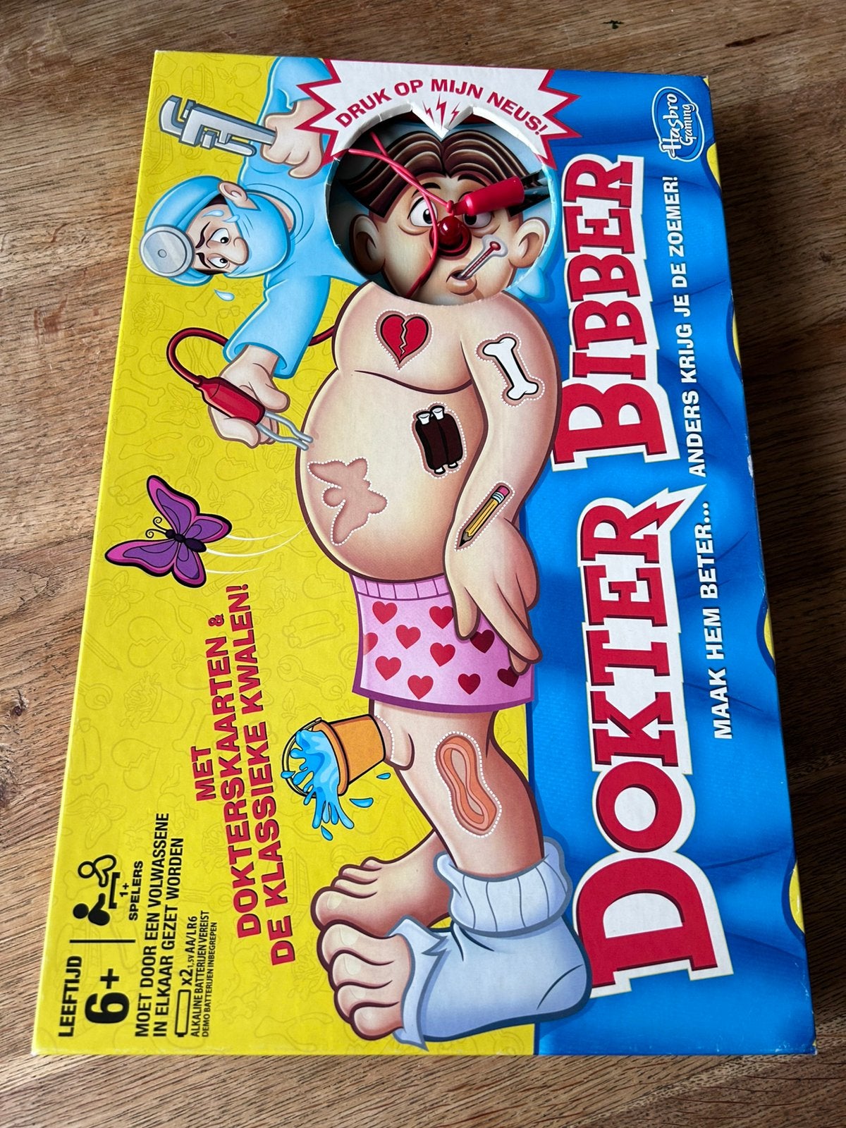 Dokter Bibber spel, Ophalen, Zo goed als nieuw