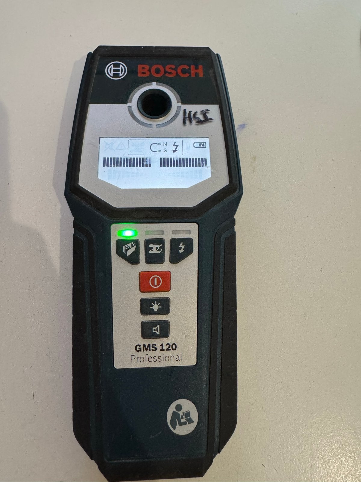 Bosch Professional Multidetector GMS 120, Doe-het-zelf en Verbouw, Meetapparatuur, Gebruikt, Overige meters, Ophalen of Verzenden