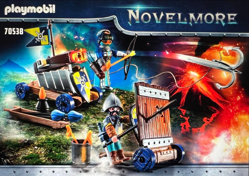 Playmobil Novelmore Aanvalsgroep 70538, Kinderen en Baby's, Speelgoed | Playmobil, Ophalen of Verzenden, Zo goed als nieuw, Complete set
