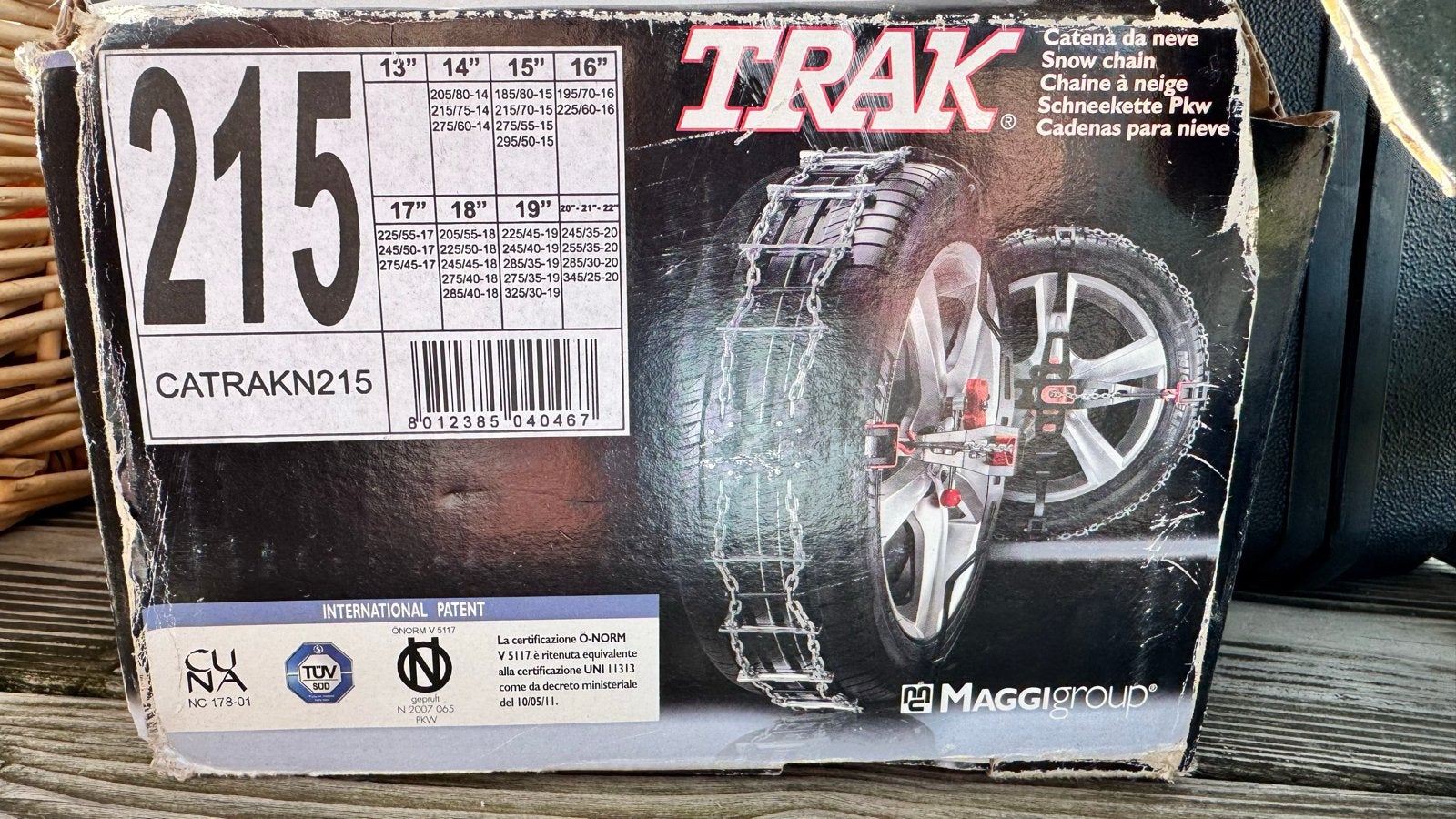 Trak sneeuwkettingen CATRAKN215 - Nieuw in doos, Ophalen, Nieuw