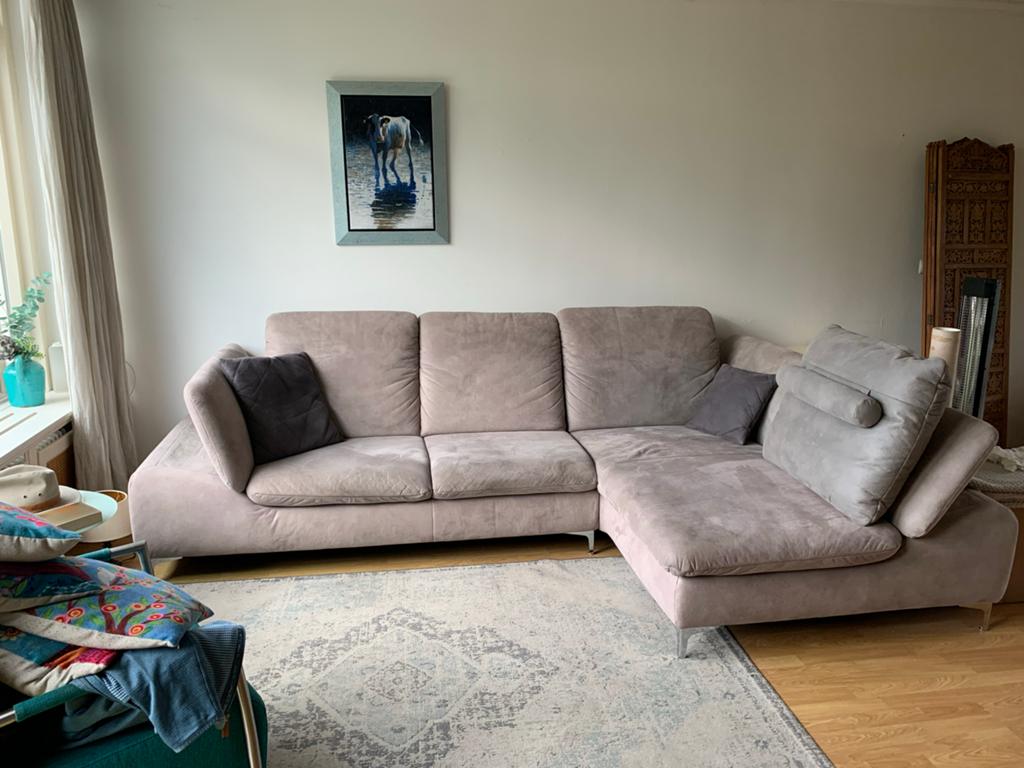 Relax hoekbank met chaisse Longue, 250 tot 300 cm, Minder dan 75 cm, Hoekbank, Ophalen of Verzenden