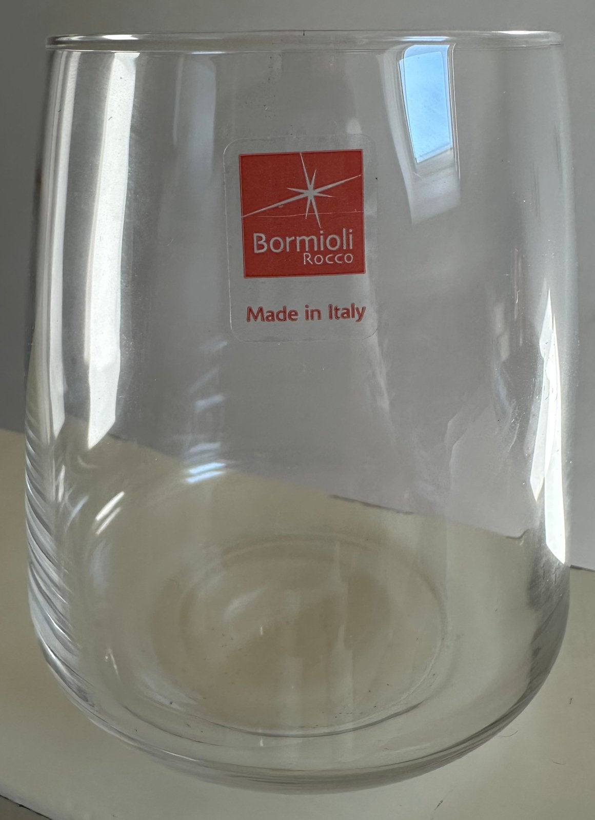 Bormioli aurum waterglazen 1 ds, Verzamelen, Ophalen, Nieuw, Waterglas