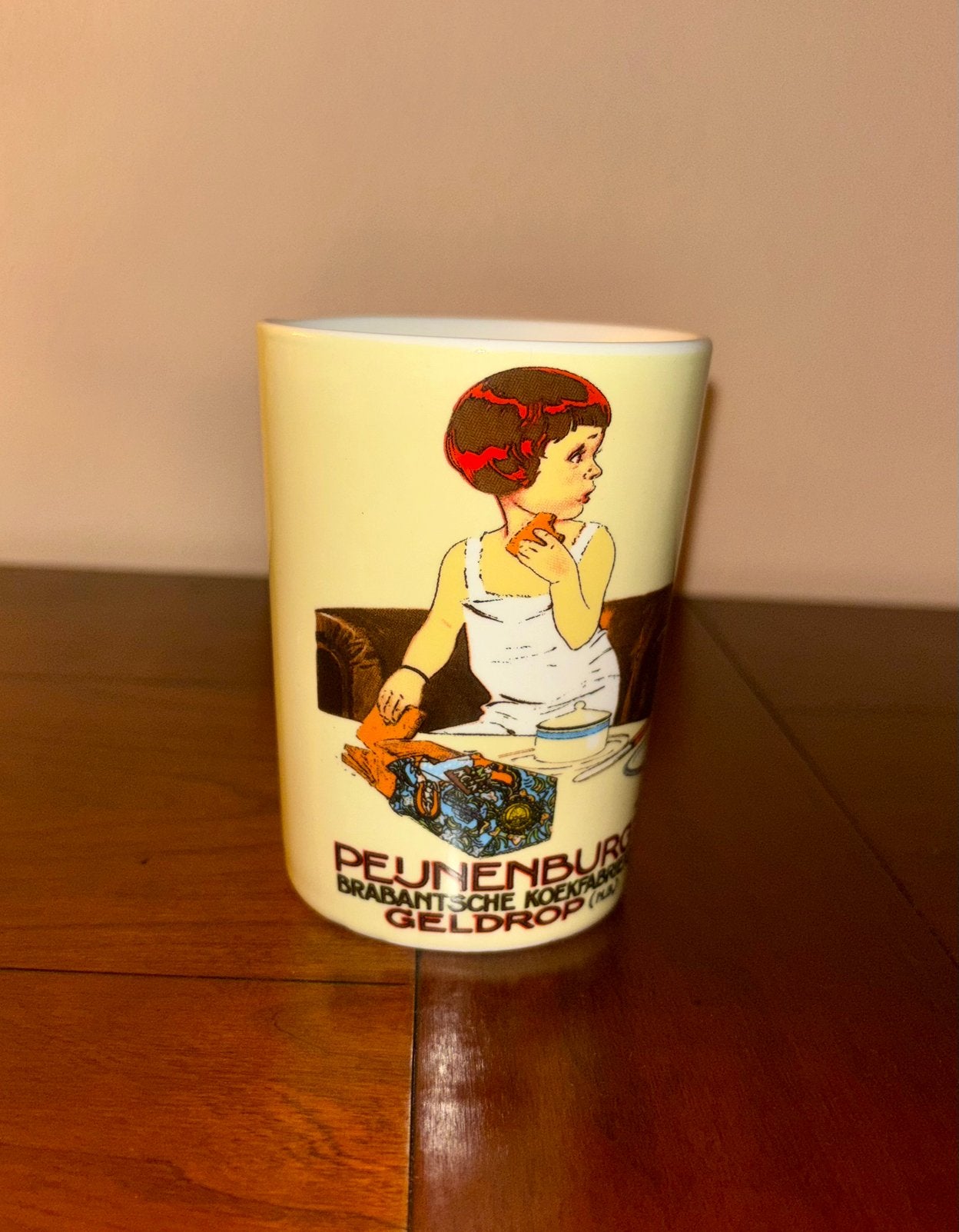 Vintage Nostalgische Peijnenburg koekfabriek beker / mok, Verzenden