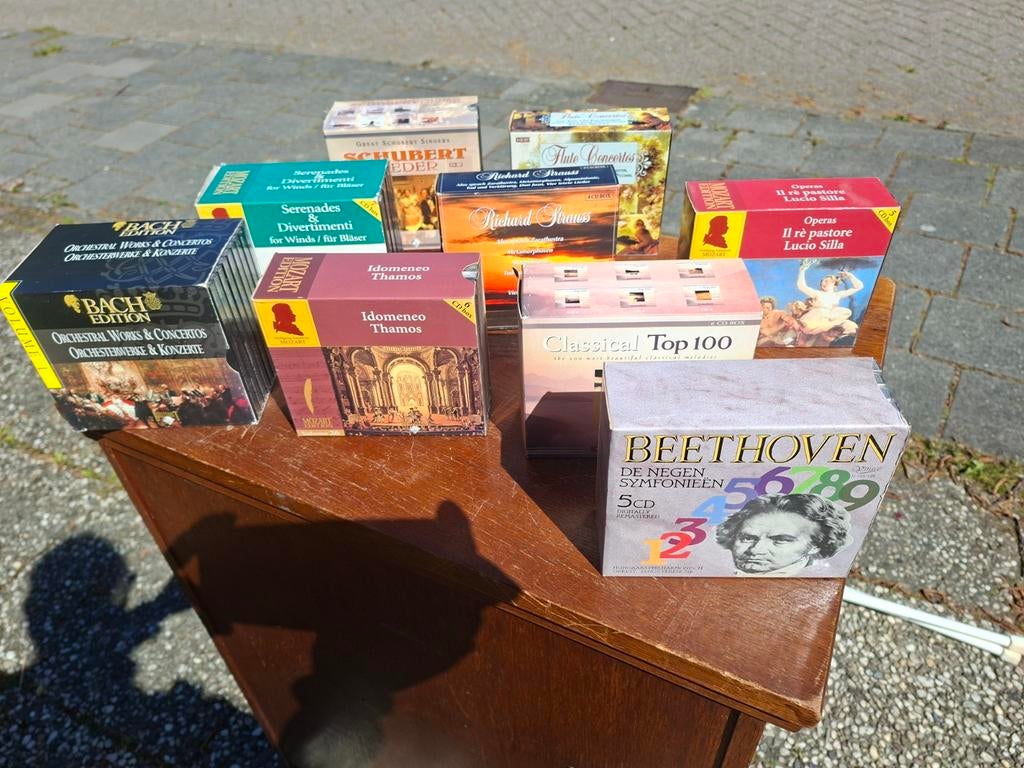 Klassieke CD Collectie: Bach, Mozart, Beethoven Boxsets, Gebruikt, Boxset, Ophalen of Verzenden, Classicisme