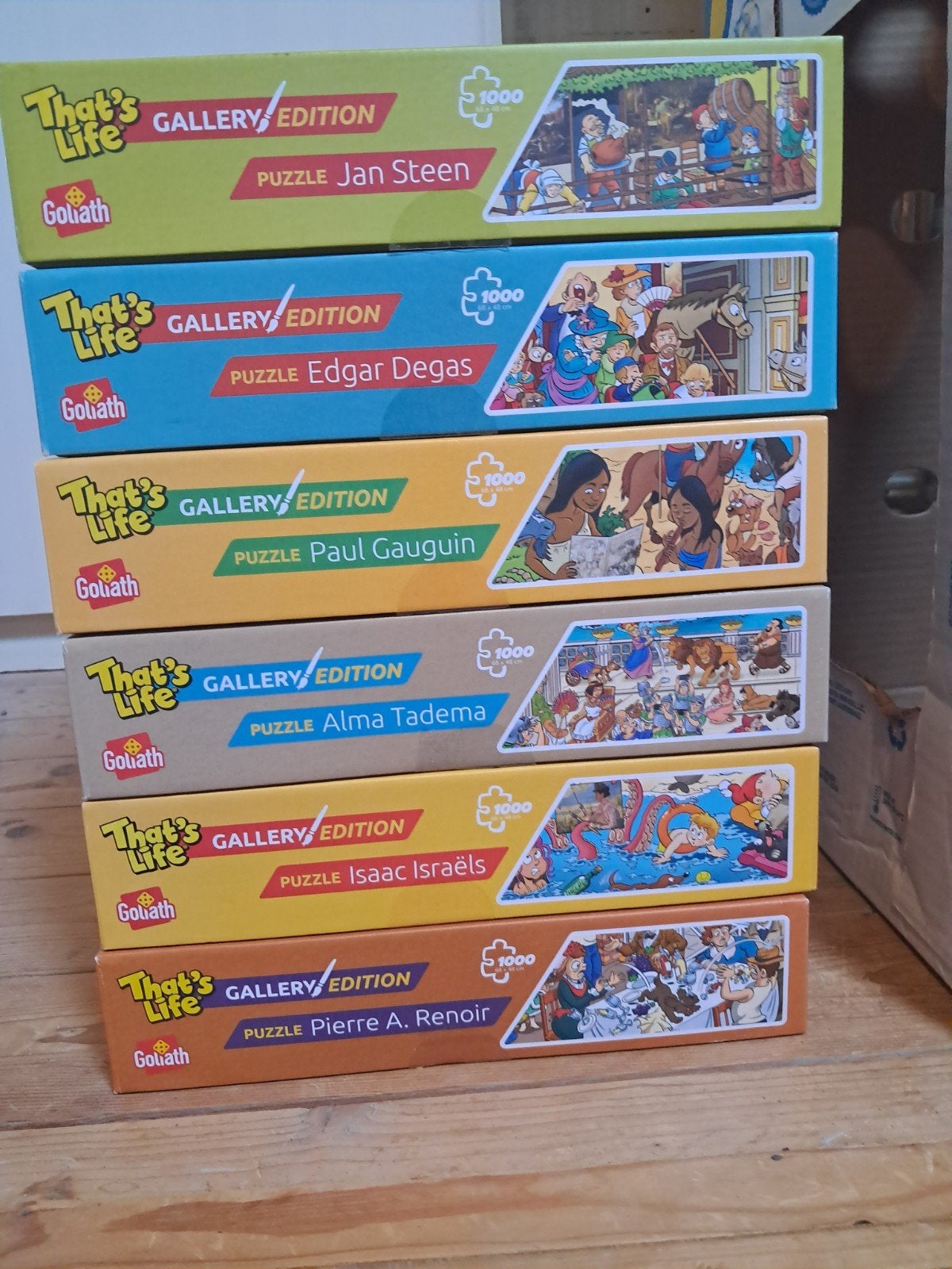 6 That's Life Gallery Edition Puzzels 1000 stukjes, Ophalen of Verzenden