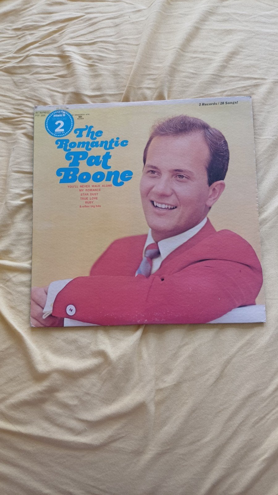 Pat Boone - The Romantic Pat Boone (Dubbel-LP), Cd's en Dvd's, Gebruikt, Pop, Ophalen of Verzenden, Dubbel-LP