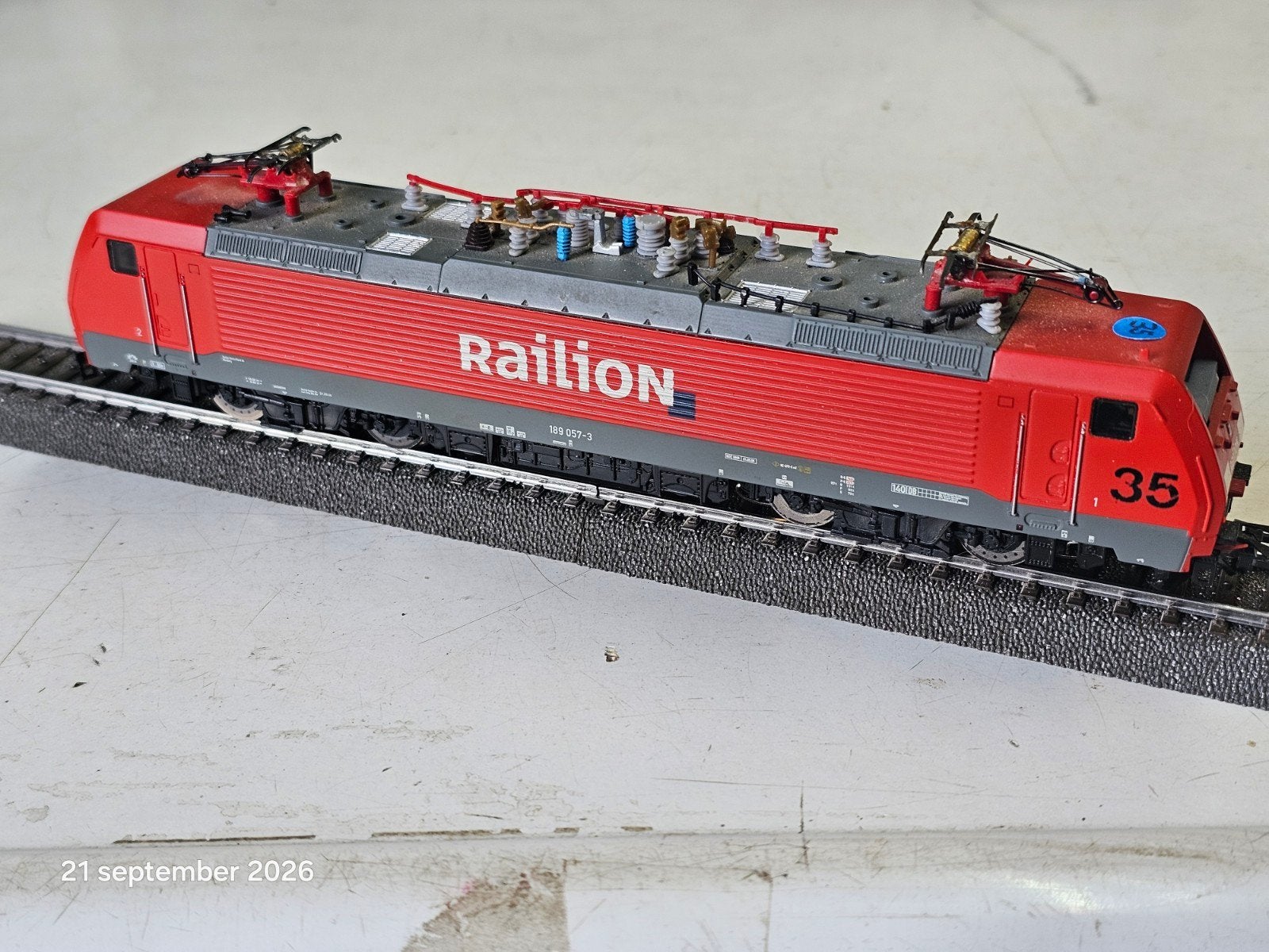Märklin H0 Railion locomotief digitaal (mist raampje), Hobby en Vrije tijd, Wisselstroom, Gebruikt, Locomotief, Ophalen of Verzenden