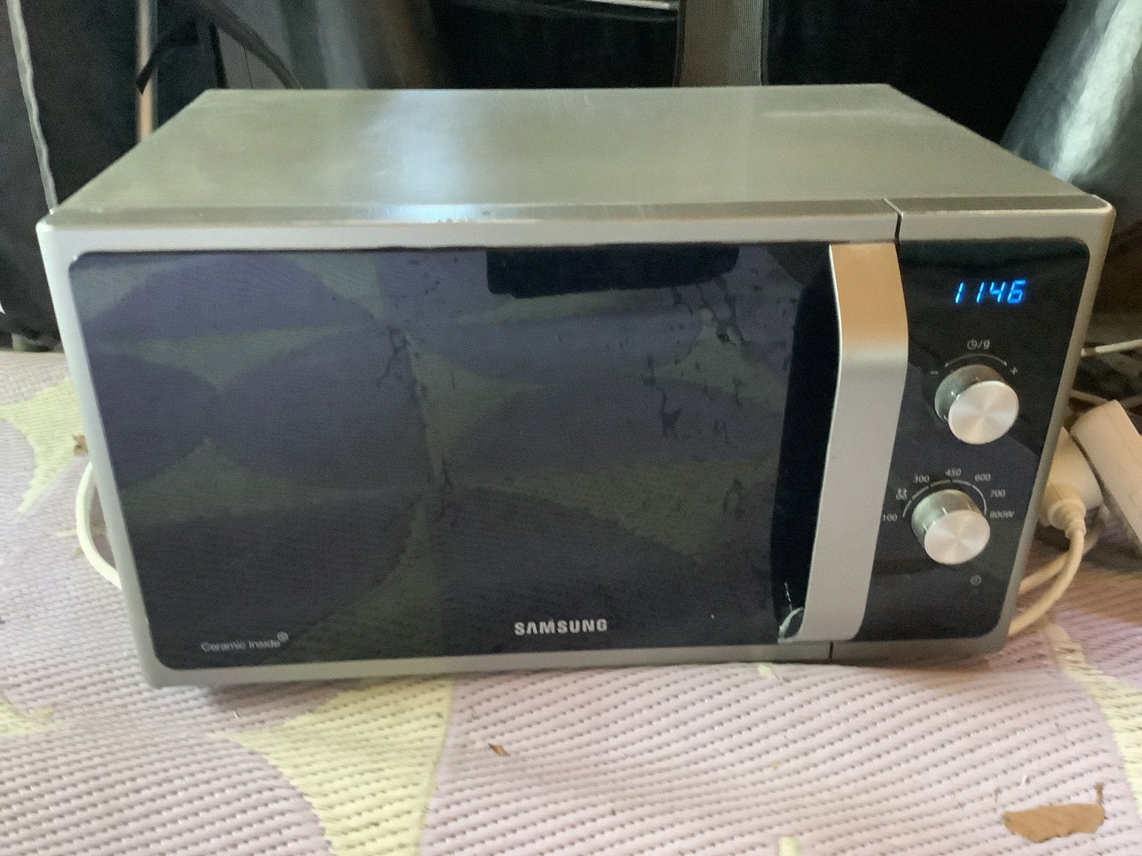 Samsung Magnetron - Gebruikt, Goede Staat, Witgoed en Apparatuur, Magnetrons, Ophalen, Gebruikt, Hete lucht, Magnetron