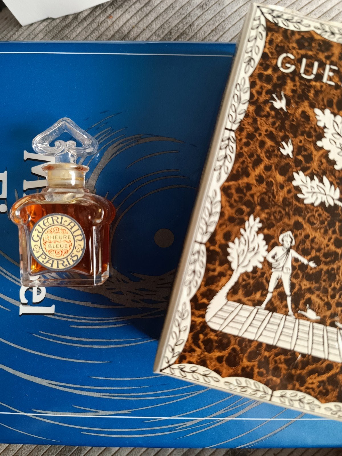 Guerlain - l'Heure bleue, vintage extrait 7,5ml, Ophalen of Verzenden, Gebruikt