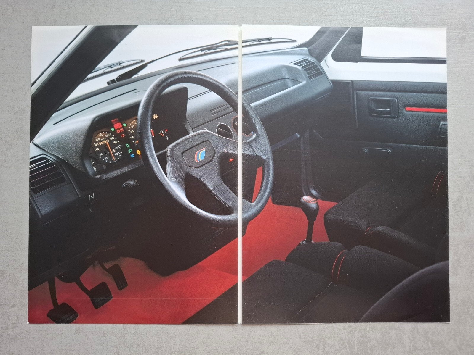 Peugeot 205 Rallye folder - modeljaar 1990, Ophalen of Verzenden, Zo goed als nieuw, Peugeot