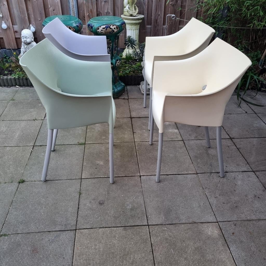 KARTELL STOELEN DR NO stoelen,  Starck, Huis en Inrichting, Stoelen, Ophalen, Gebruikt