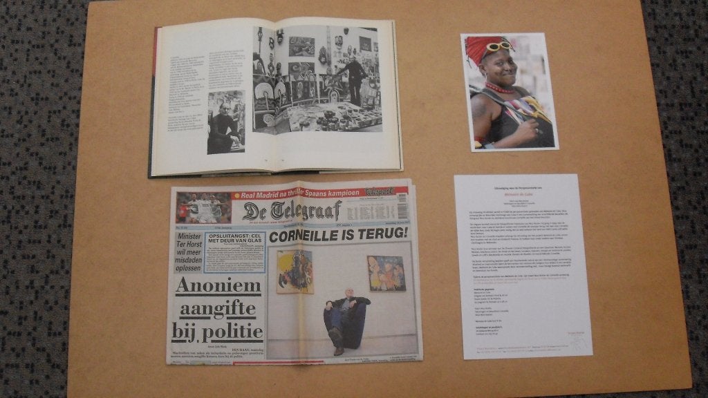 CORNEILLE ; CUBA ; 3 boeken, foto en extra's, Boeken, Ophalen of Verzenden, Zo goed als nieuw, Schilder- en Tekenkunst