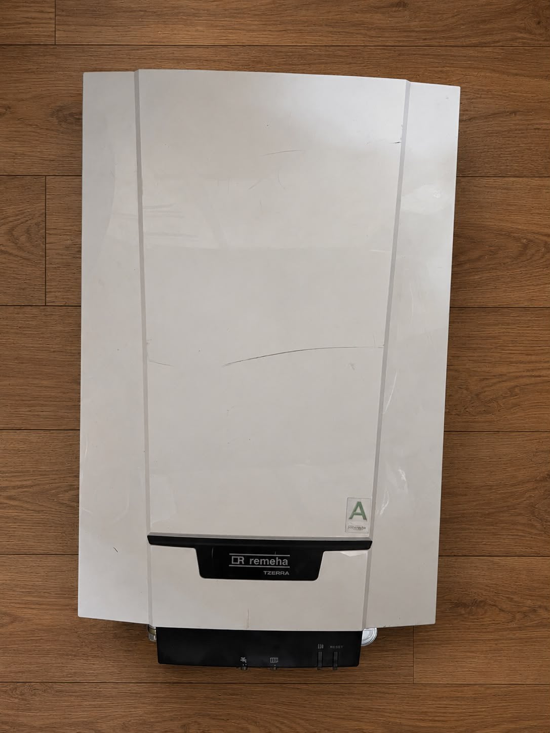 Remeha Tzerra M 28c Plus – energielabel A CW4, 30 tot 80 cm, Gebruikt, Cv-ketel of Combi-ketel, Minder dan 60 cm