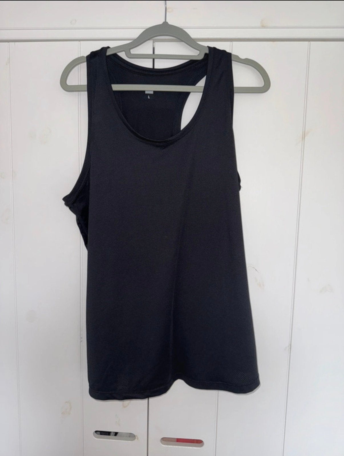 Hema sport top L zwart, Zwart, Maat 42/44 (L), Ophalen of Verzenden, Fitness of Aerobics