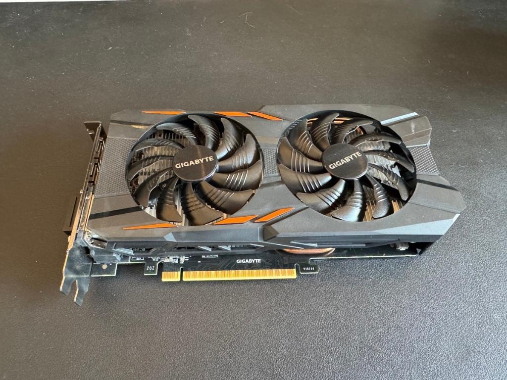 Gigabyte GeForce GTX 1050 Ti 4GB, Computers en Software, Videokaarten, PCI-Express 3, Gebruikt, HDMI, Ophalen of Verzenden