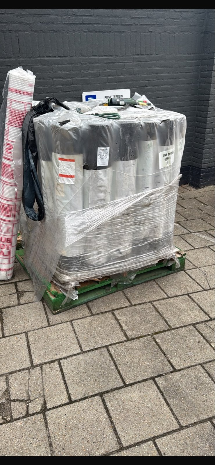 Dakleer rollen - Nieuw en ongebruikt, Doe-het-zelf en Verbouw, Dakpannen en Dakbedekking, Overige materialen, Zwart, Nieuw, Ophalen of Verzenden