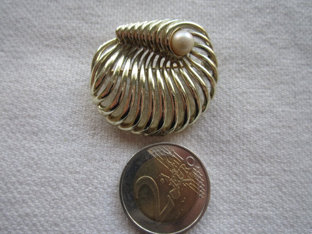 5.   Schitterende oude broche,  Marboux (Marcel Boucher), Ophalen, Overige materialen, Broche