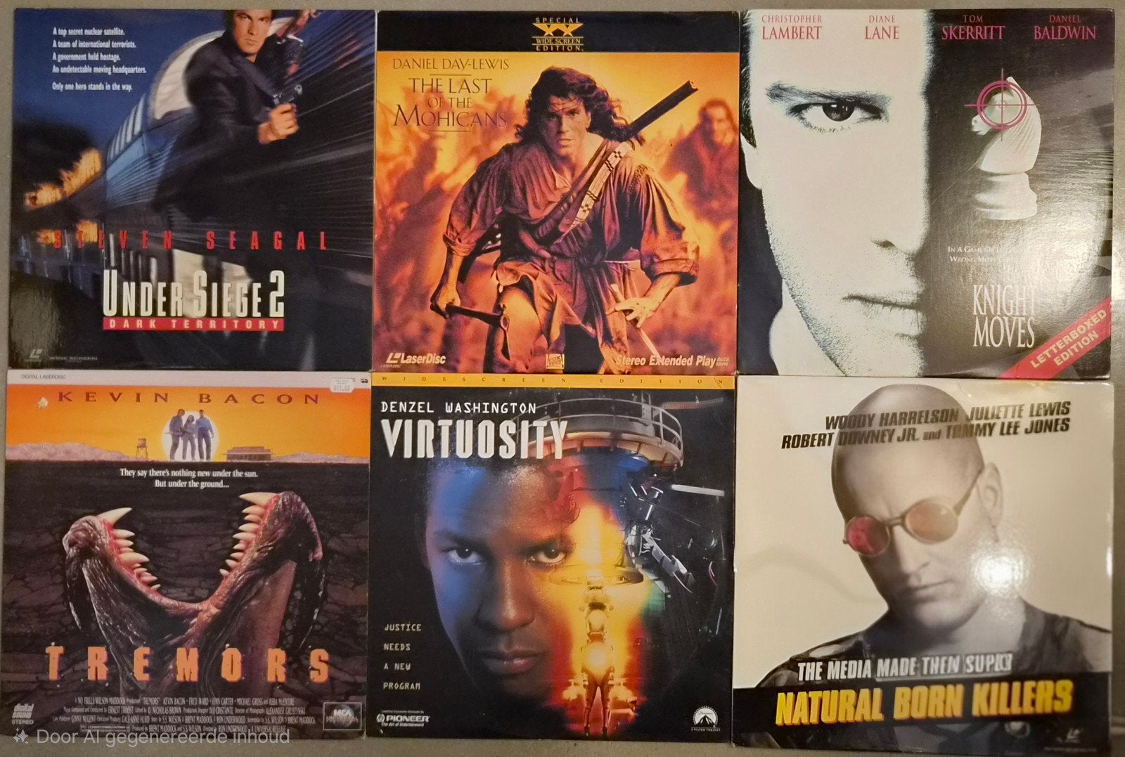 6 Laserdisc films., Vanaf 16 jaar, Ophalen of Verzenden, Gebruikt