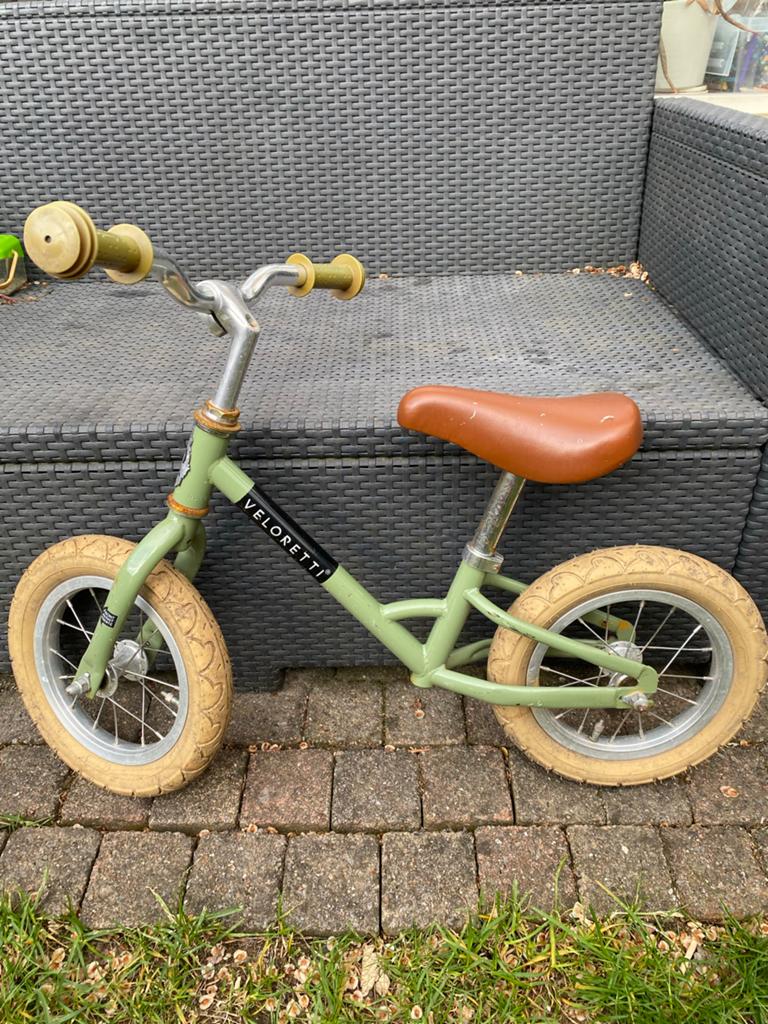 Veloretti Mini Loopfiets - Groen, Ophalen, Gebruikt, Minder dan 16 inch, Veloretti