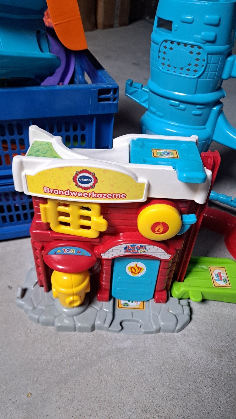 Grote VTech Toet Toet Auto's set, Ophalen, Gebruikt, Jongen of Meisje