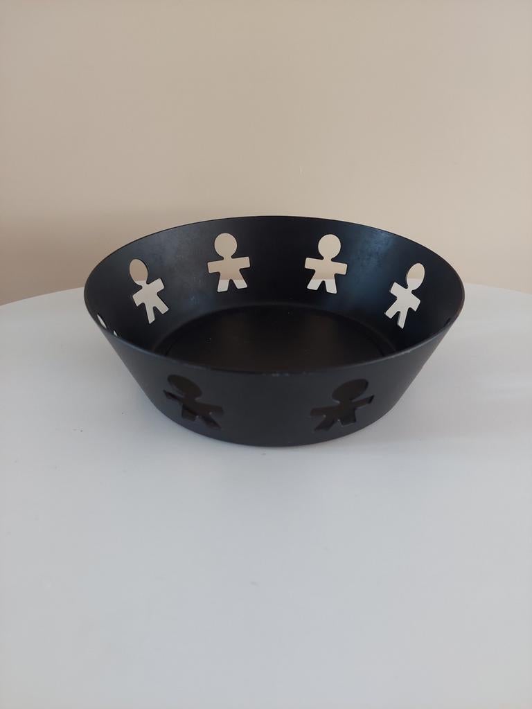 Alessi Schaal king kong  zwart  18cm, Ophalen of Verzenden