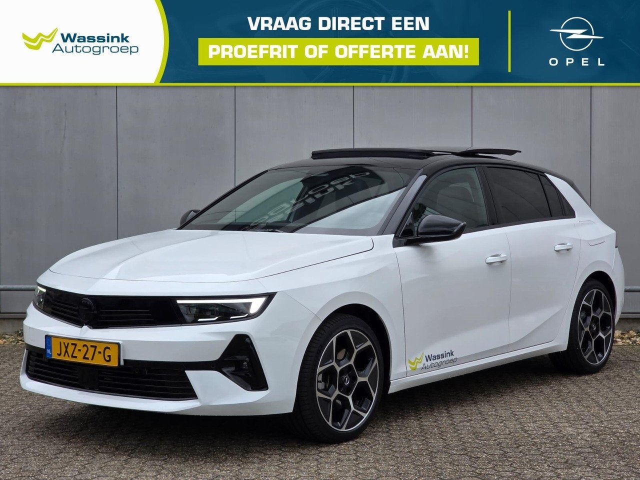 Opel Astra 1.6 Hybrid 195pk GS Automaat | Schuifdak | Alcant, Automaat, Gebruikt, 4 cilinders, 150 pk