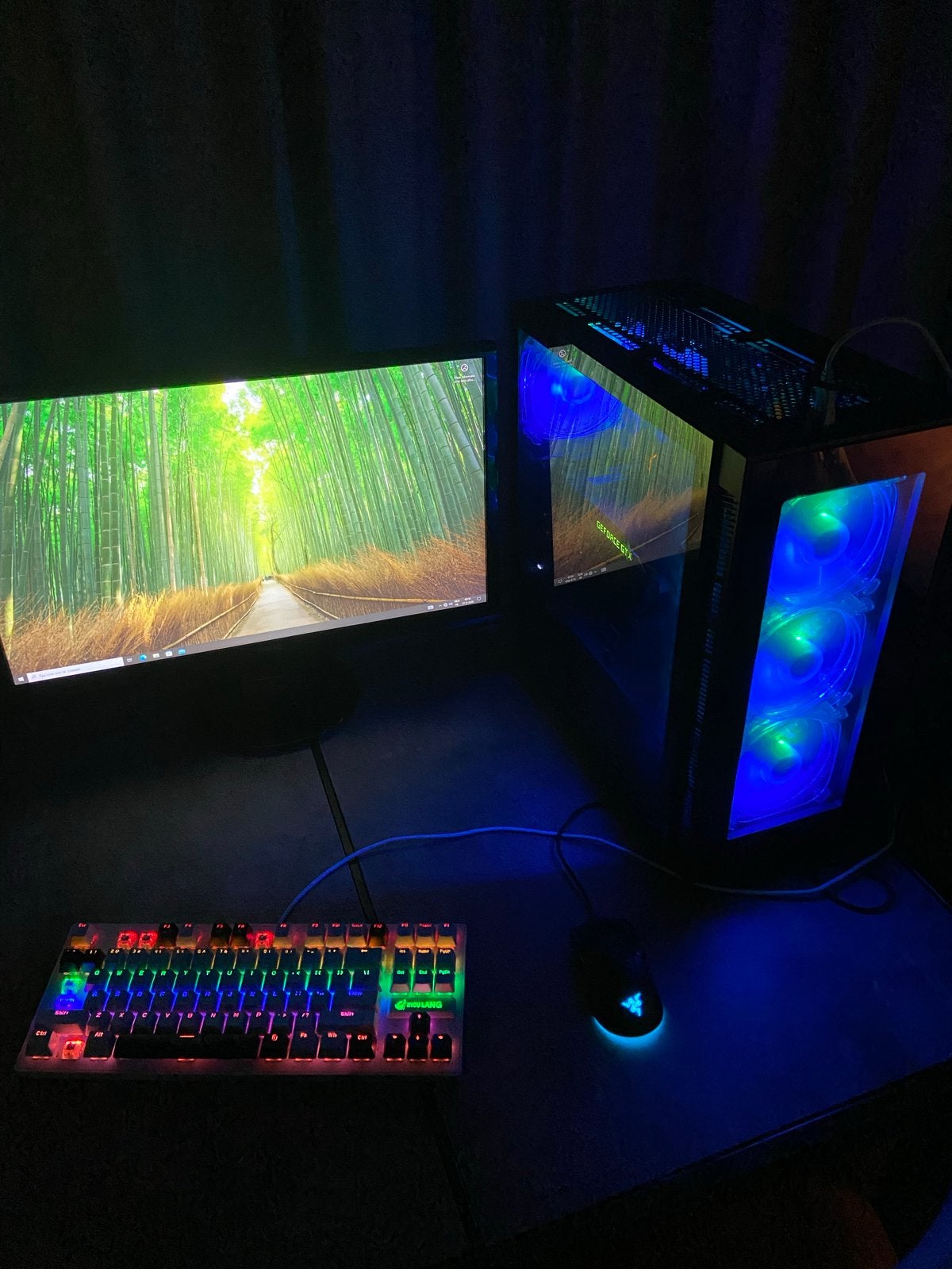 Complete gaming setup, Ophalen, Gebruikt, 8 GB, Gaming