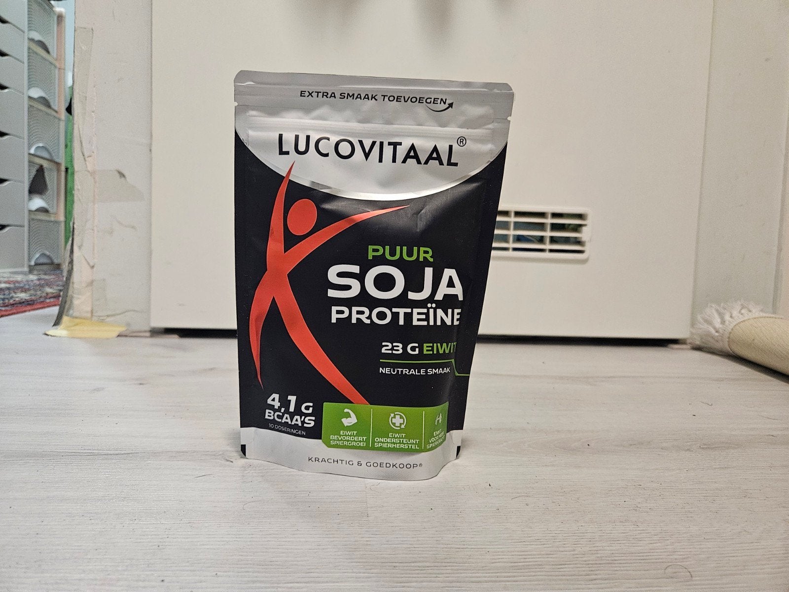 Lucovitaal Puur Soja Proteïne poeder – 250 gram, Sport en Fitness, Gezondheidsproducten en Wellness, Ophalen of Verzenden, Nieuw