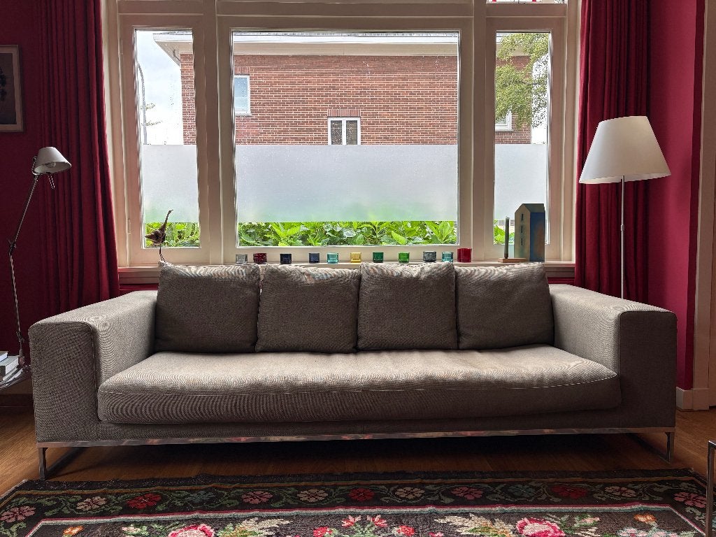 B&B Italia Maxalto Bank Dadone Antonio Citterio, Ophalen, Gebruikt, 75 tot 100 cm, Rechte bank