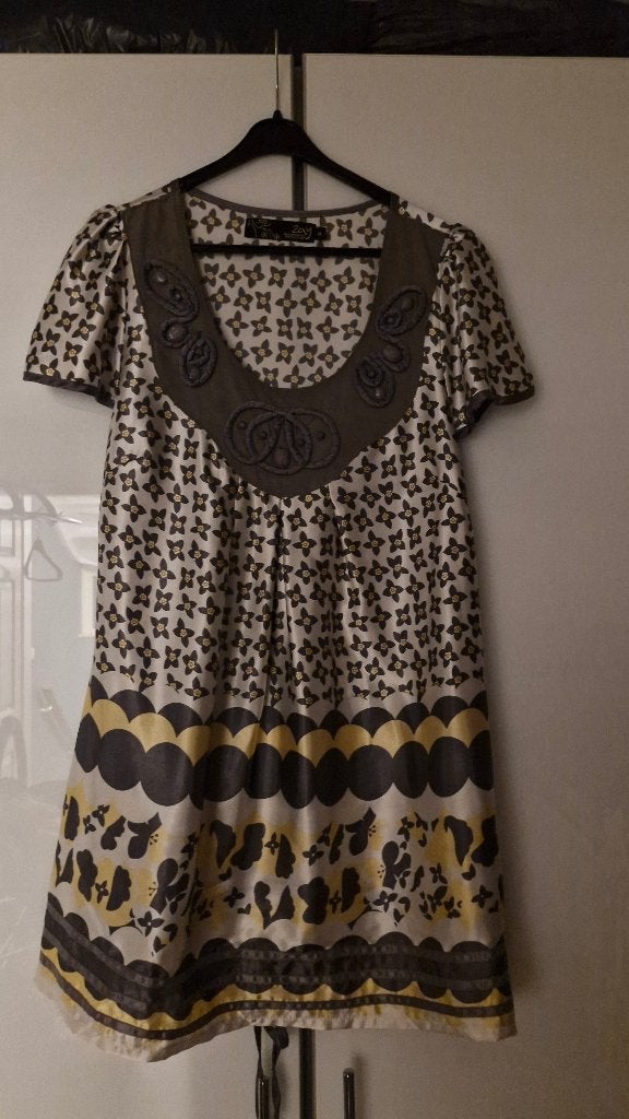 tuniek met print (z.g.a.n.), Kleding | Dames, Meerkleurig, Jurk, Ophalen of Verzenden, Zo goed als nieuw