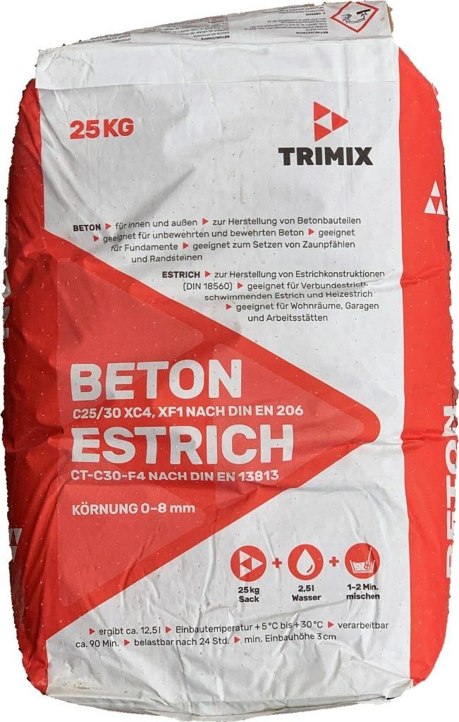 Zakken beton / estrich, Ophalen, Nieuw, Beton