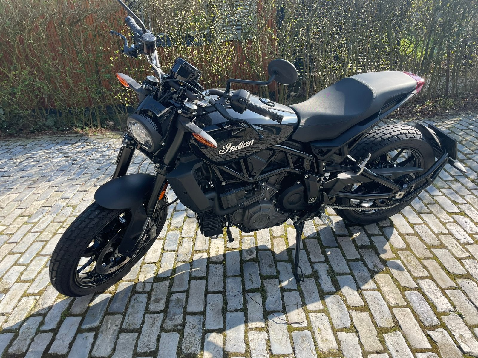 Indian FTR1200 Zwart, brembo remmen, cruise control, 1203 cc, 2 cilinders, Occasion, Particulier