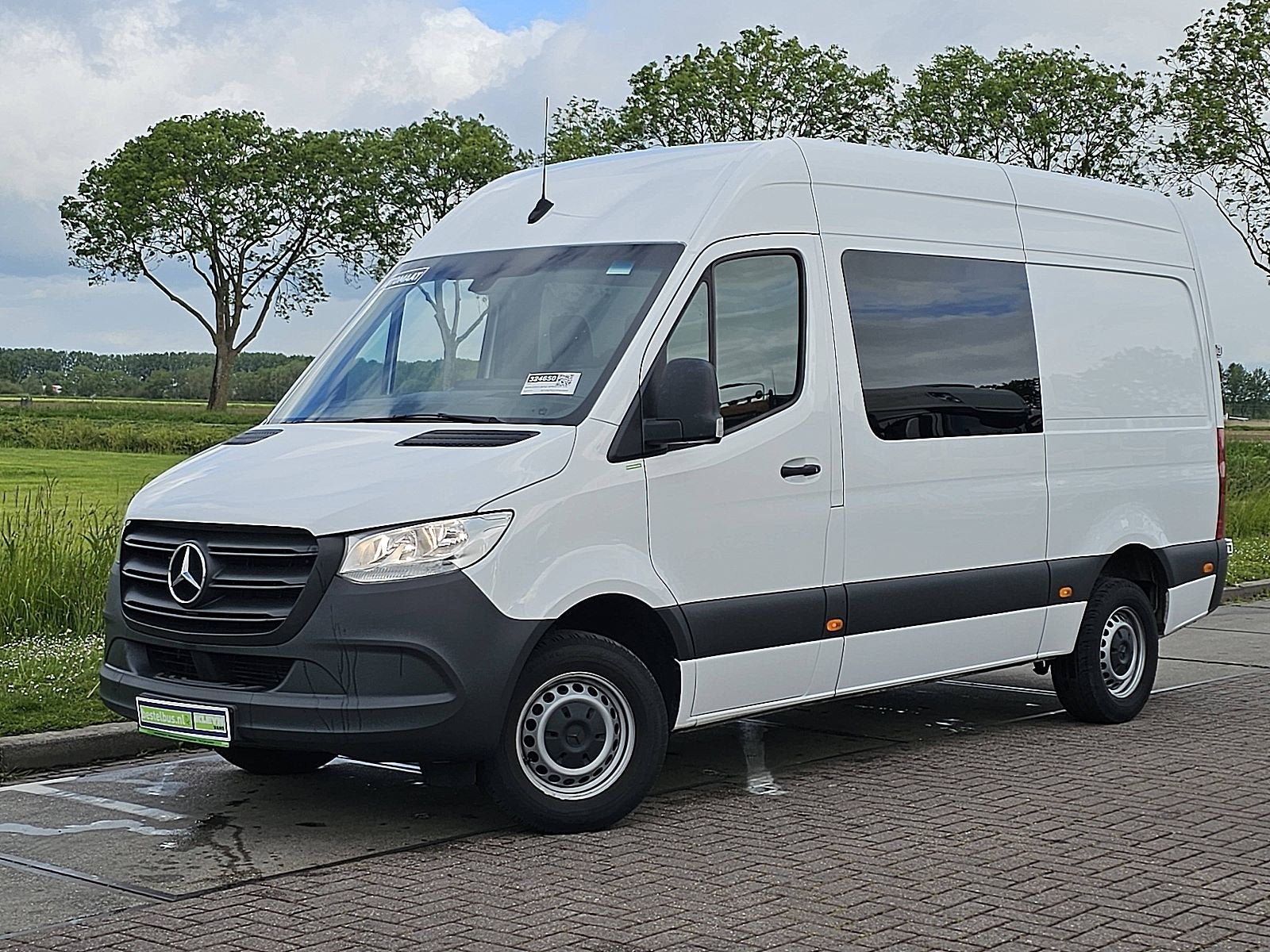 MERCEDES-BENZ SPRINTER 319 l2h2 v6 dub cab!, Automaat, Gebruikt, Euro 6, 190 pk