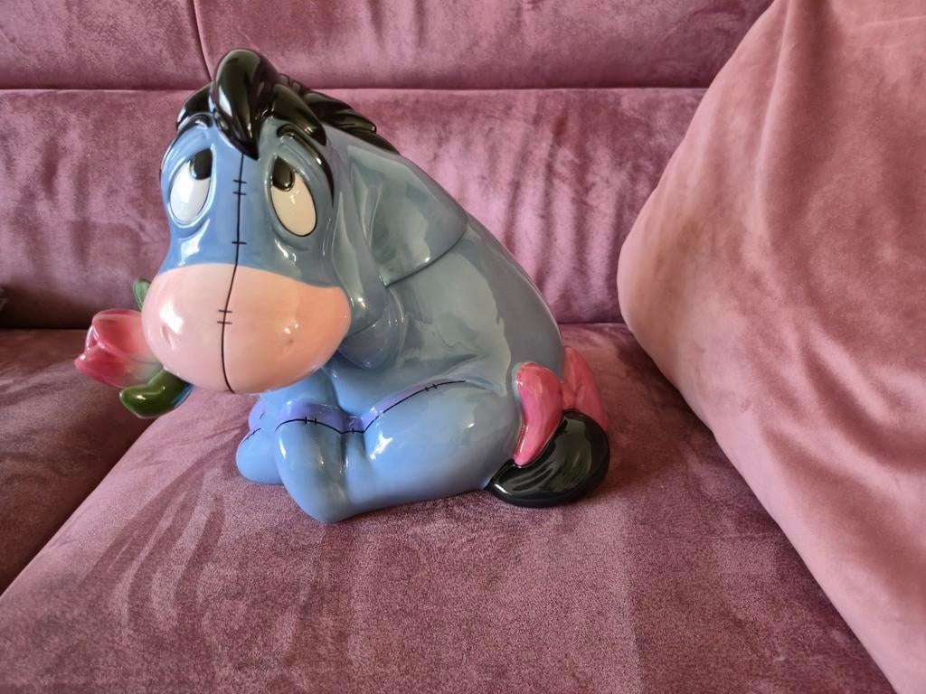 Eyeore koekjes pot van Disney  26 x 28  28, Ophalen of Verzenden, Winnie de Poeh of vrienden, Zo goed als nieuw, Overige typen