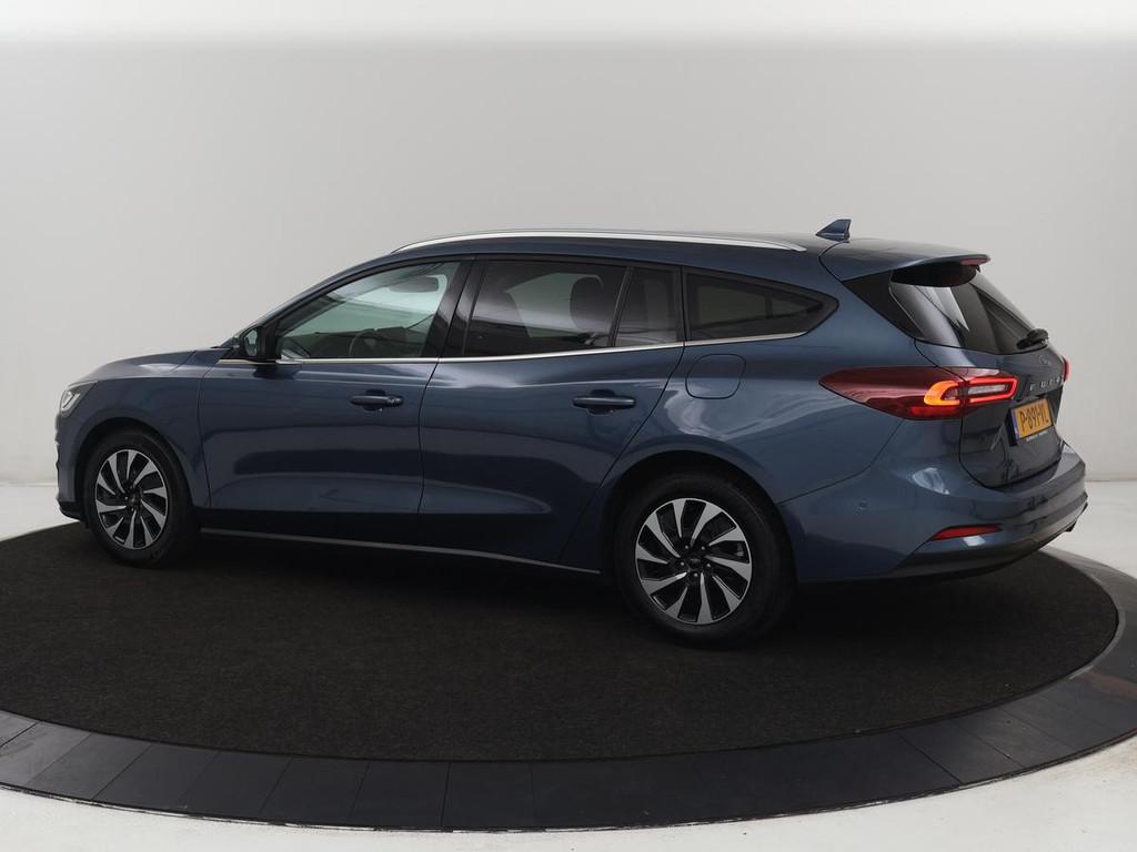 Ford Focus 1.0 EcoBoost Hybrid Titanium Style | Stoelverwarm, Auto's, Ford, Gebruikt, Euro 6, Lane Keeping Assist, Blauw