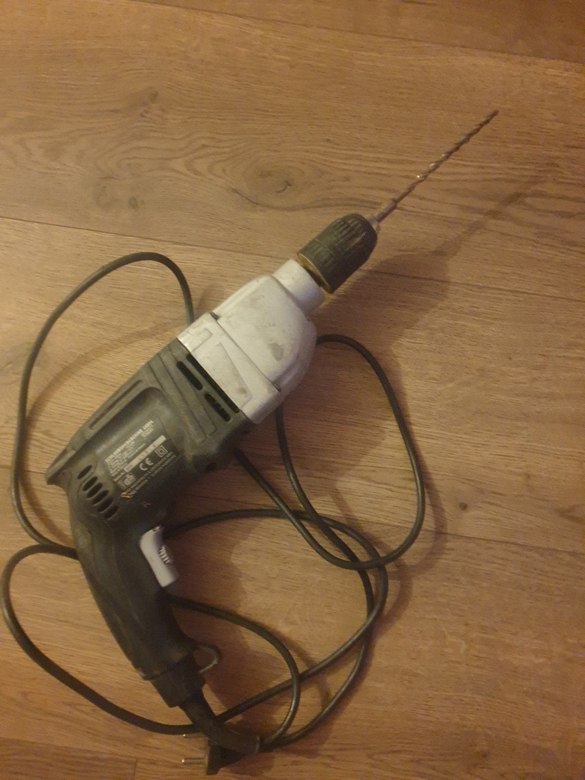 Gebruikte Boormachine met Boor - Ideaal voor Thuisklussen, Ophalen of Verzenden, Gebruikt, Minder dan 400 watt, Boormachine