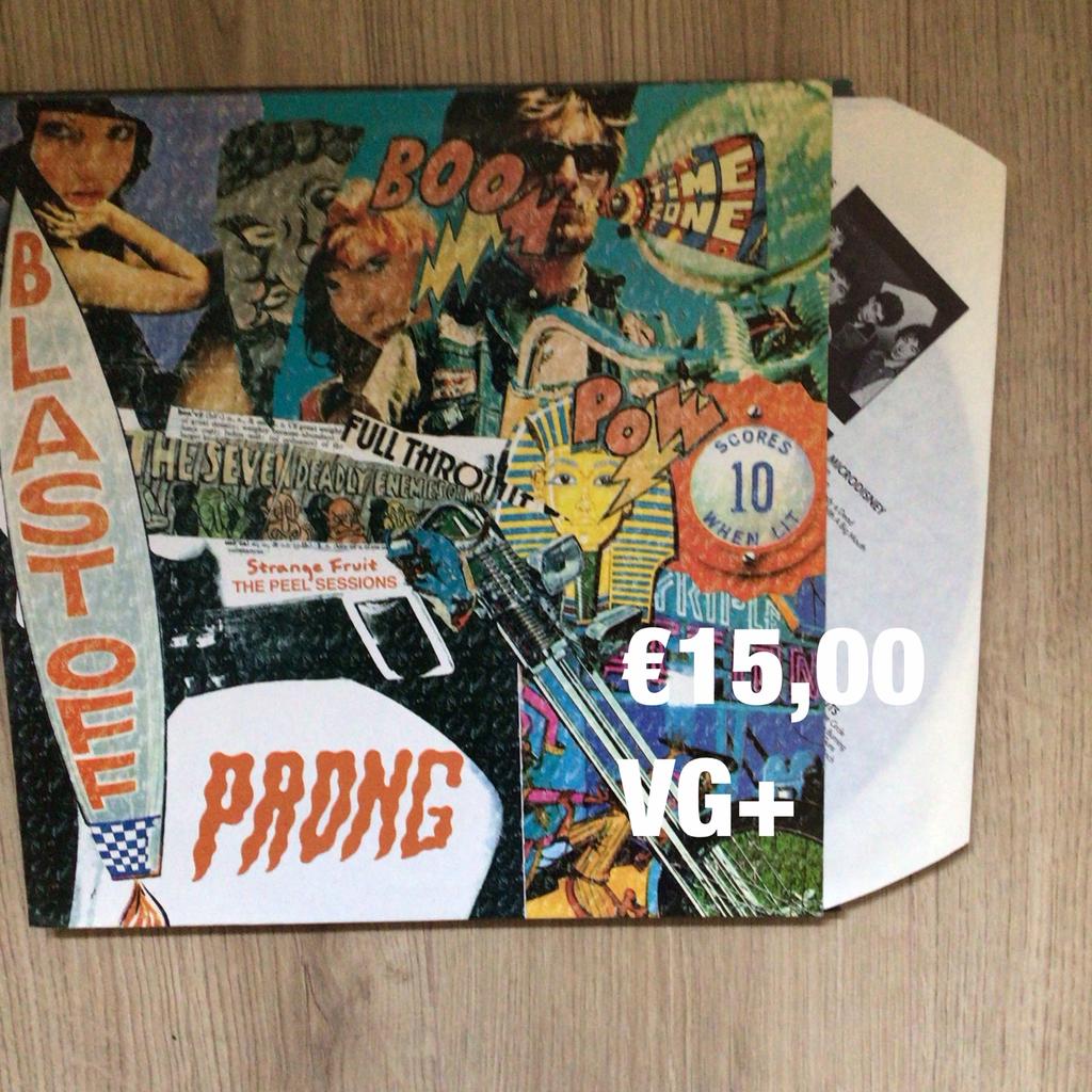 Prong- Peel sessions, Cd's en Dvd's, Vinyl | Rock, Gebruikt, Originele persing, Alternative, 1990 - 1999, Overige formaten, Ophalen
