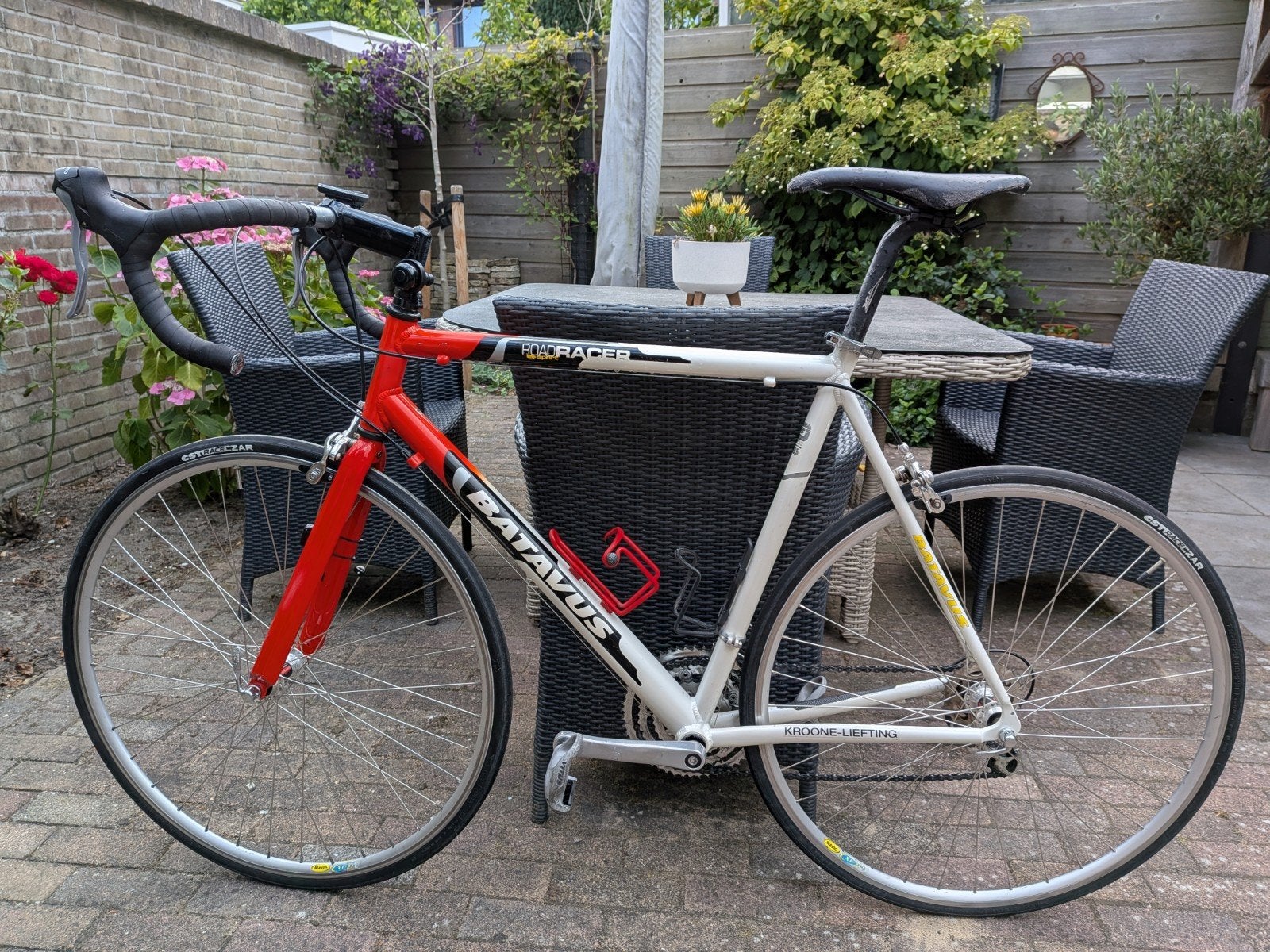 Batavus racefiets Roadracer Sport, Fietsen en Brommers, Ophalen, 28 inch, Gebruikt, Velgrem