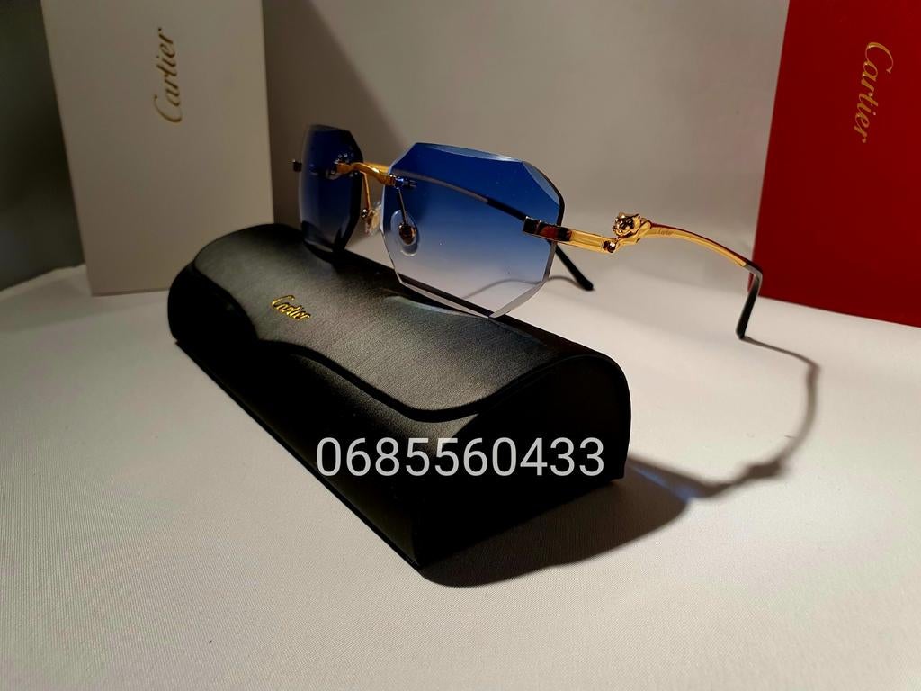 Cartier bril zonnebril, Sieraden, Tassen en Uiterlijk, Zonnebrillen en Brillen | Heren, Overige merken, Overige kleuren, Nieuw