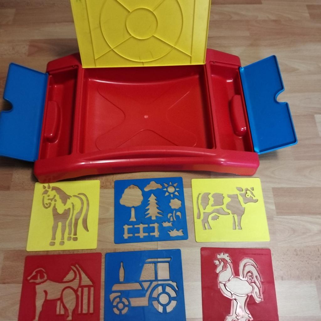 Tekentafel kind voor op schoot met opbergfunctie, Ophalen of Verzenden, Zo goed als nieuw, Knutselen