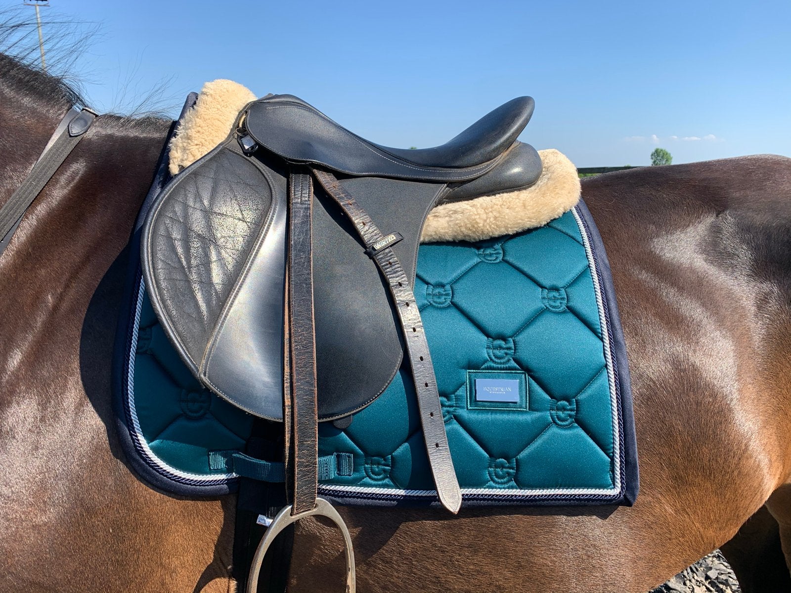 Equestrian Stockholm dekje Emerald, Full (L), Dressuurdekje, Equestrian Stockholm, Overige materialen