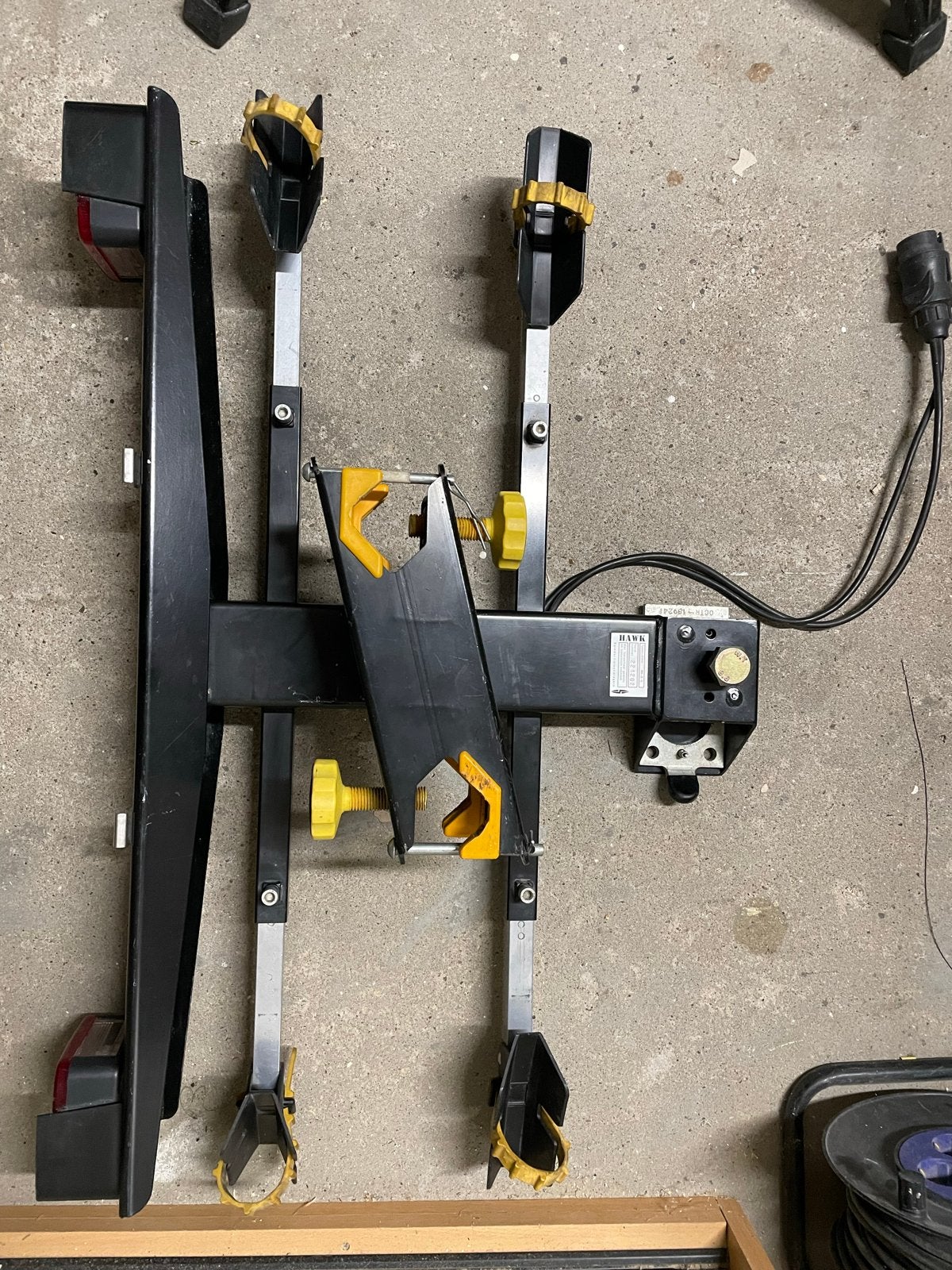 Hawk Spinder Fietsendrager RH-2-C voor 2 fietsen, Auto diversen, Ophalen, 2 fietsen, Gebruikt, Trekhaakdrager
